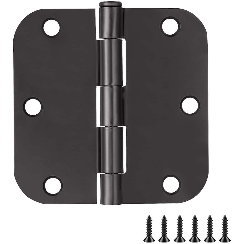 Design House 188904 3-1/2" x 3-1/2" Butt 5/8" Radius Corner Surface
