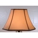 preview thumbnail 3 of 6, Silk Square Cut Lampshade, 6" Top, 12" Bottom, 8" Height