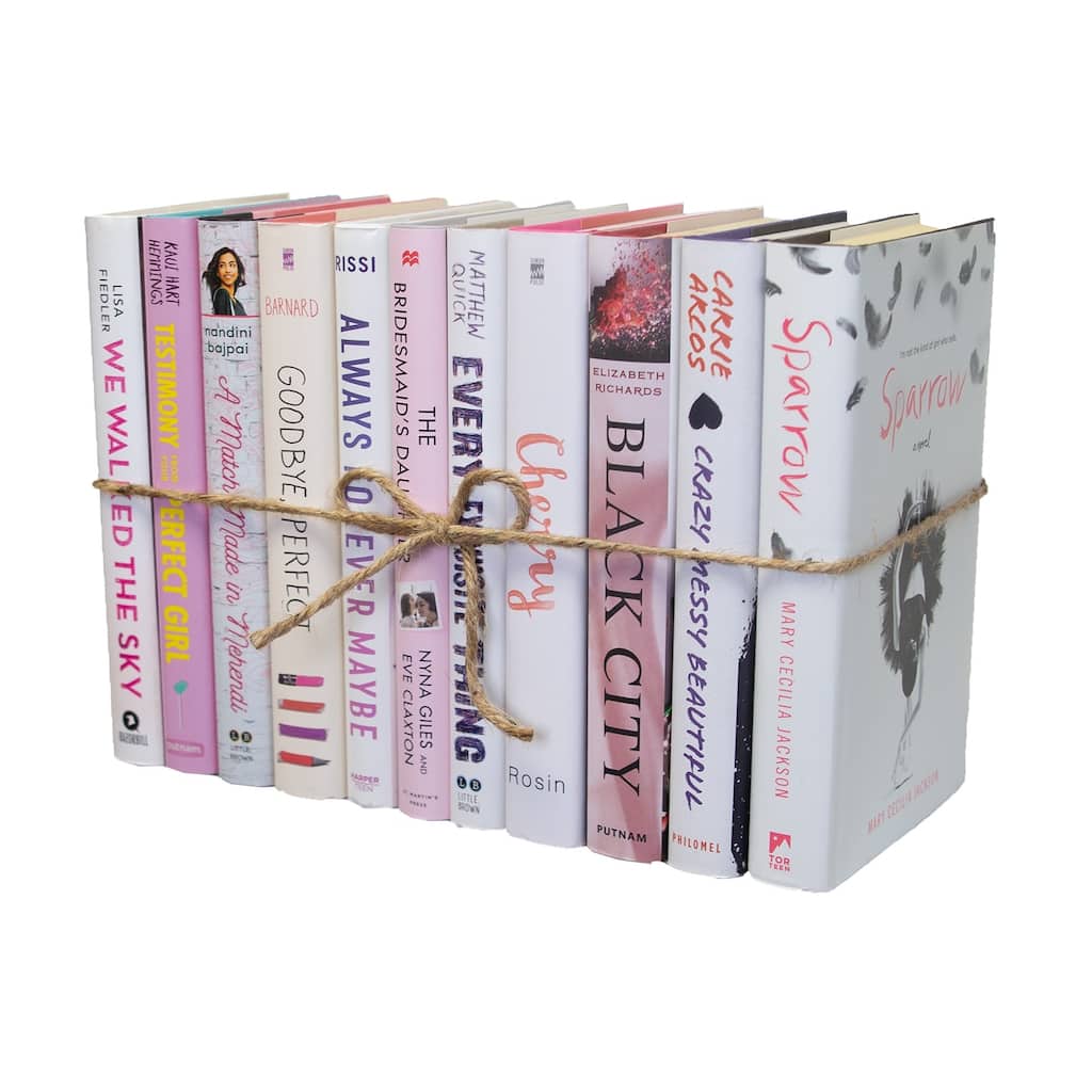 Books Pink Decorative Accessories: Blush Dust Jacket ColorPak