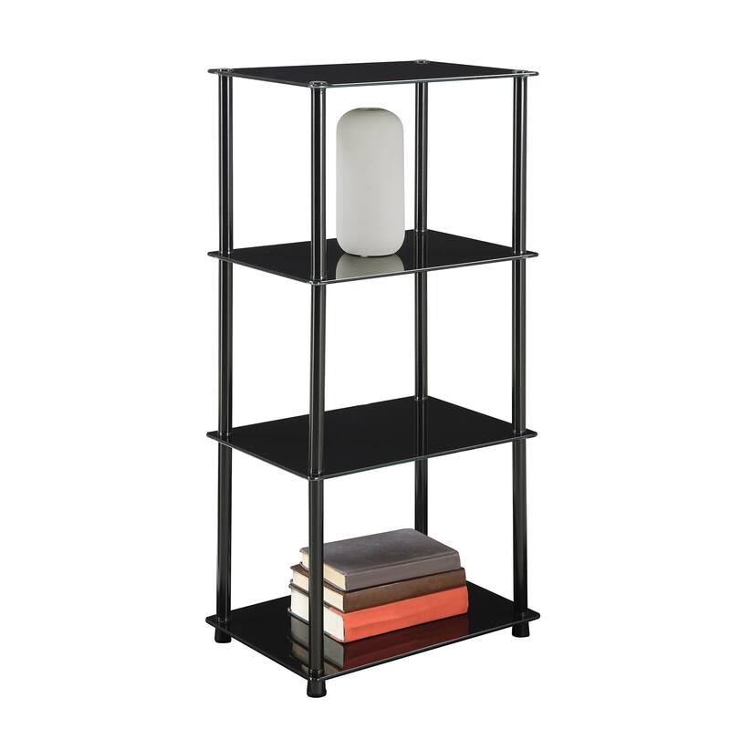 Convenience Concepts Designs2Go Classic Glass 4 Tier Tower