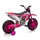 preview thumbnail 25 of 47, Kids 12V Ride-On Toy Motorcycle with Training Wheels, Safety Features, and Easy Assembly for Ages 3-6