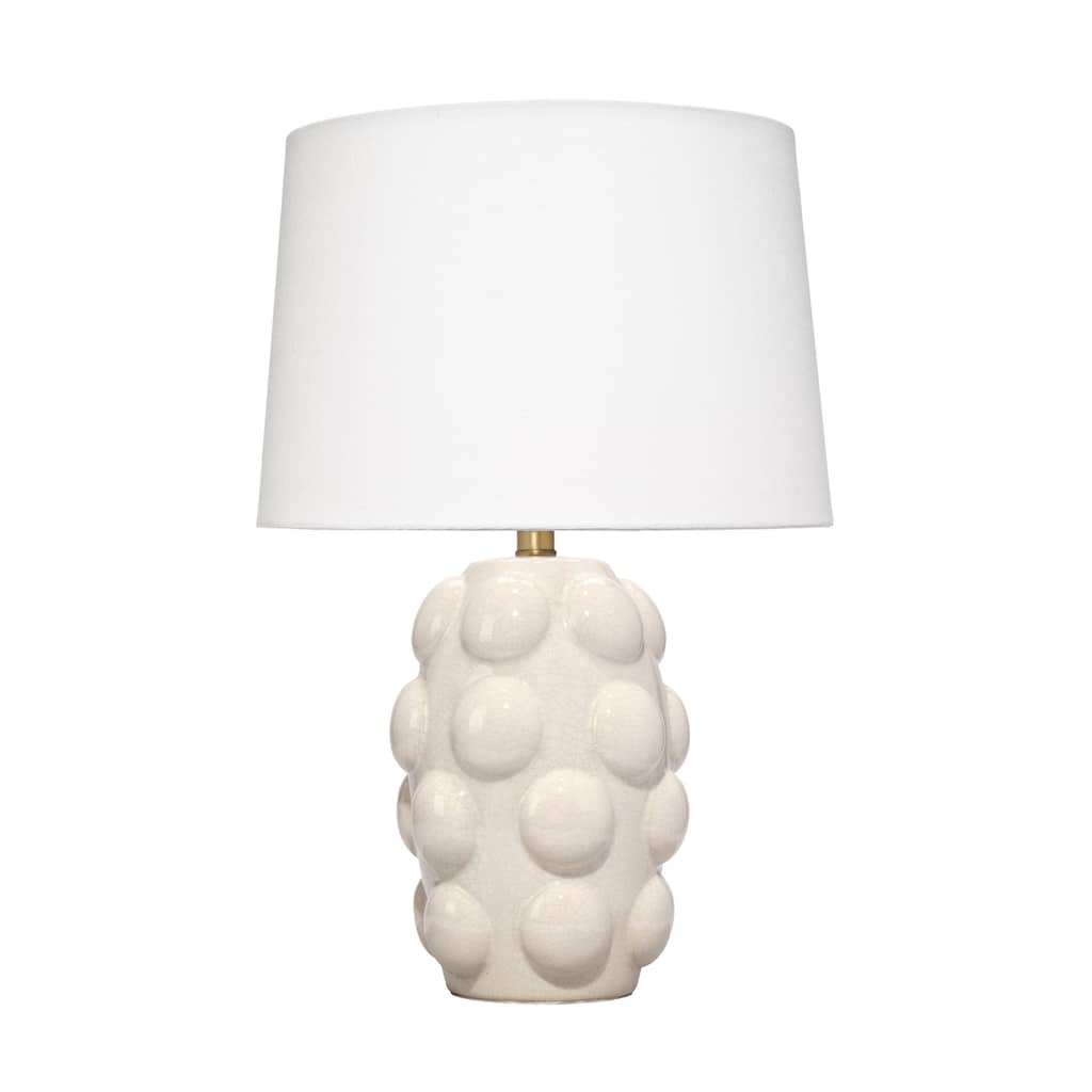 Terra Ceramic Table Lamp with Linen Shade
