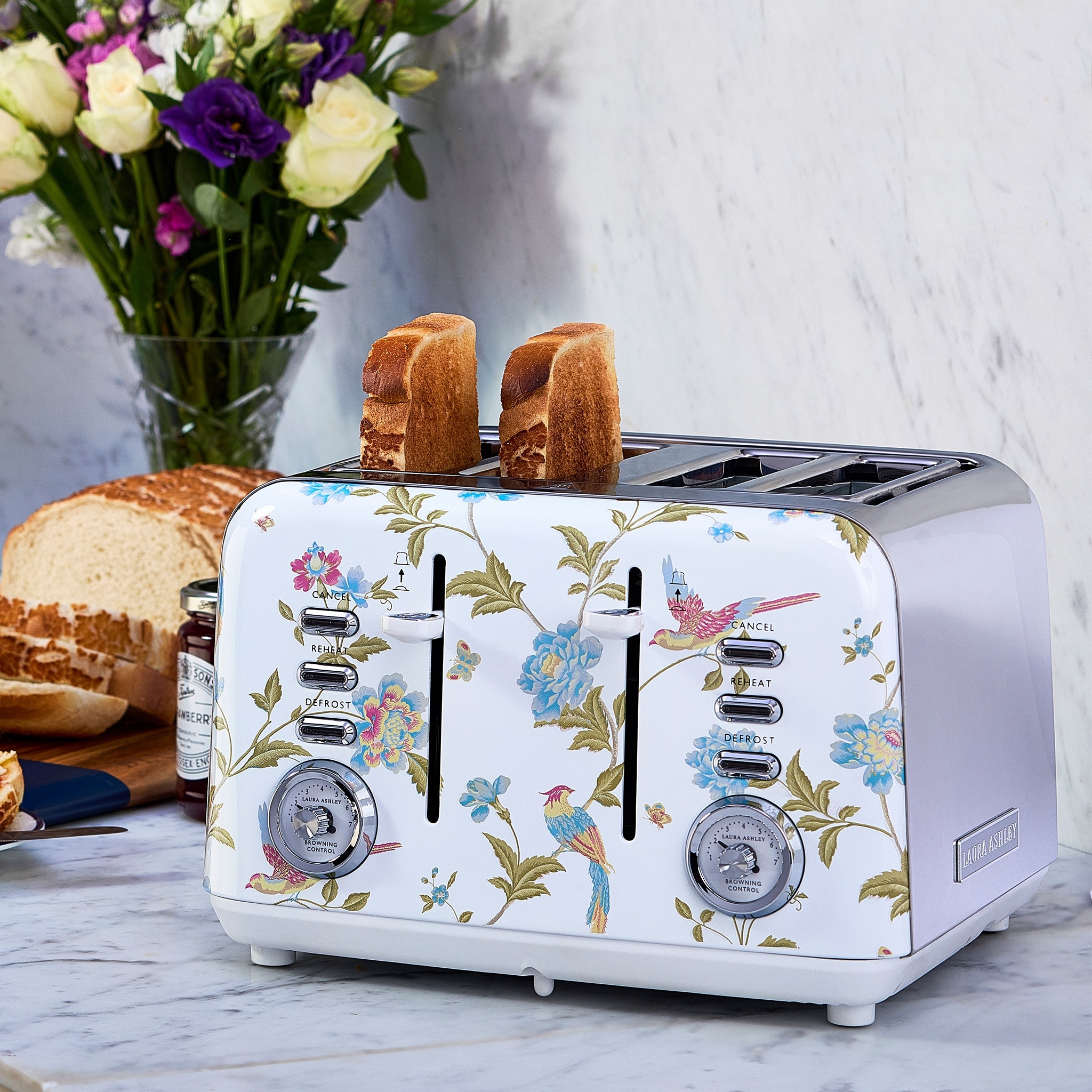 Amazon.co.jp: ローラアシュレイ バンチェッド ロージズ ボウル