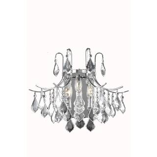 Living District Amelia Collection Chrome Wall Sconce
