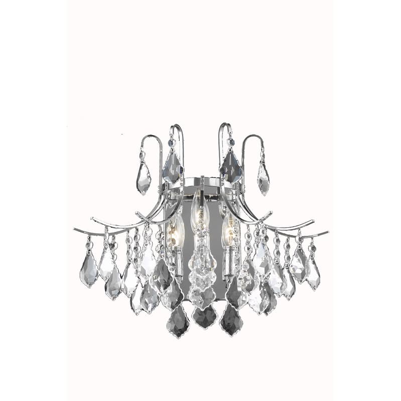 Living District Amelia Collection Chrome Wall Sconce
