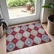 preview thumbnail 23 of 99, Premium Washable Super Soft Global Modern Mayfield Rug Red - 1'8" x 2'6"