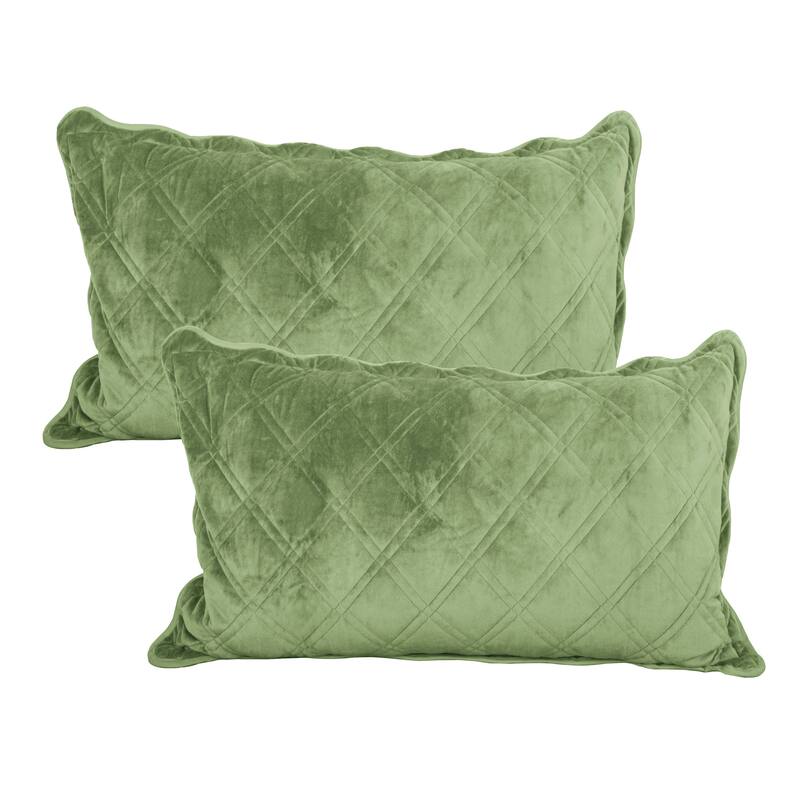 Serenta Supersoft Microplush Quilted 4 Pieces Bedspread Coverlet Set