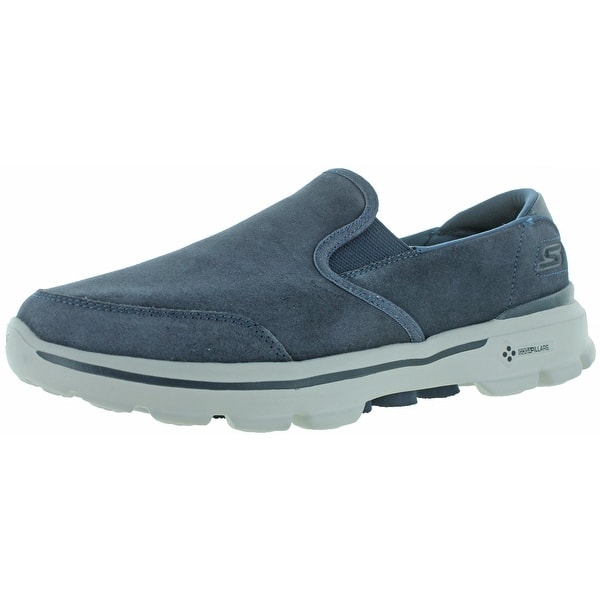 Shop Skechers Go Walk 3 Men S Leather Slip On Casuals Shoes Overstock 18880399