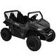 preview thumbnail 84 of 93, 24V 4WD Kids Electric UTV Ride-On Car, Dual Seat with Remote Control, Easy-Drag System, Soft Brake & Spring Suspension