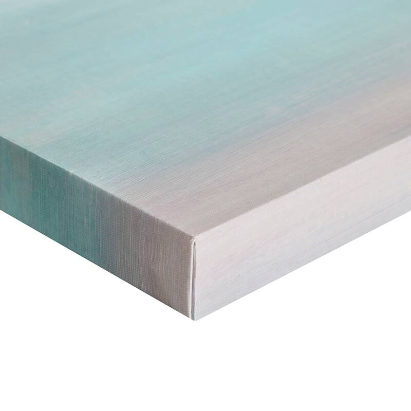 Gracie Mills Louise Tranquil Sorbet Sky Gel Coat Canvas