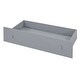 preview thumbnail 8 of 46, L-shaped Twin Loft Bed and Twin Platform Bed with 7 Drawers