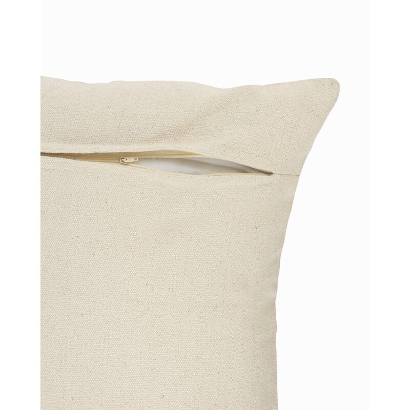 Sevita Bordered Modern Rustic Throw Pillow