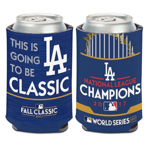 Los Angeles Dodgers WinCraft 2017 National League Champions 12oz. Can Cooler. Opens flyout.