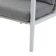 preview thumbnail 10 of 14, 34"H Set of 2 Aluminum Lounge Chair with Sleek Rope Accents and Comfortable Cushions, for Modern Outdoor and Indoor Spaces