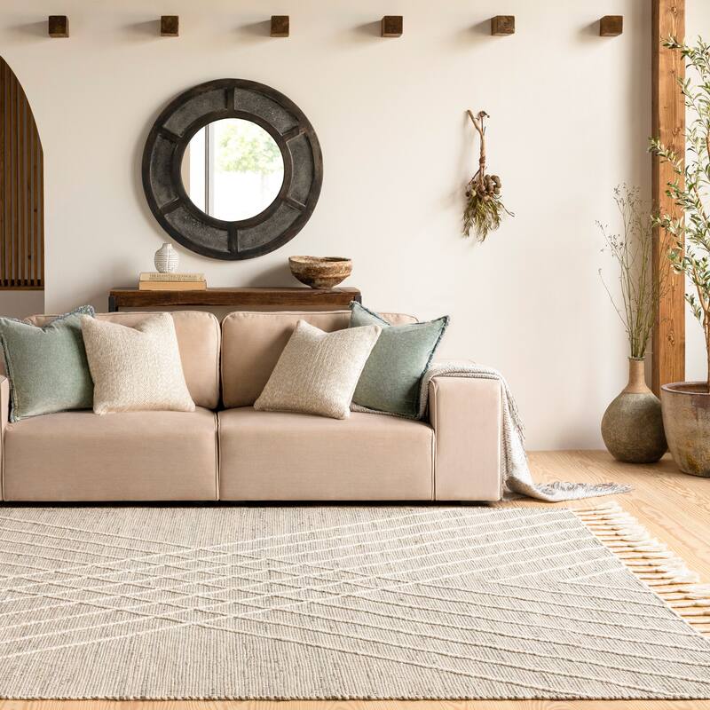 Artistic Weavers Stiam Global Chevron Area Rug - 8'10" x 12' - Brown