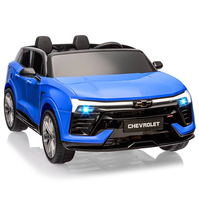 24V 2-Seater SUV Licensed Chevrolet Kids Ride On Car for Kids Best Gifts - Blue