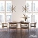 preview thumbnail 24 of 40, Hunter Jupiter Star Pendant - Entry, Dining Room - Mid-Century Modern, Sputnik