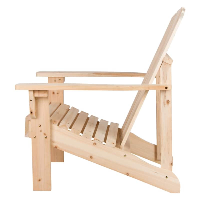 Laguna Outdoor Weather Resistant Wood Patio Adirondack Wood Chair
