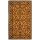 preview thumbnail 20 of 128, Safavieh Hand-hooked Chelsea Cherrelle Country Oriental Wool Rug 1'8" x  2'6" - Yellow/Light Green - Runner/Rectangle