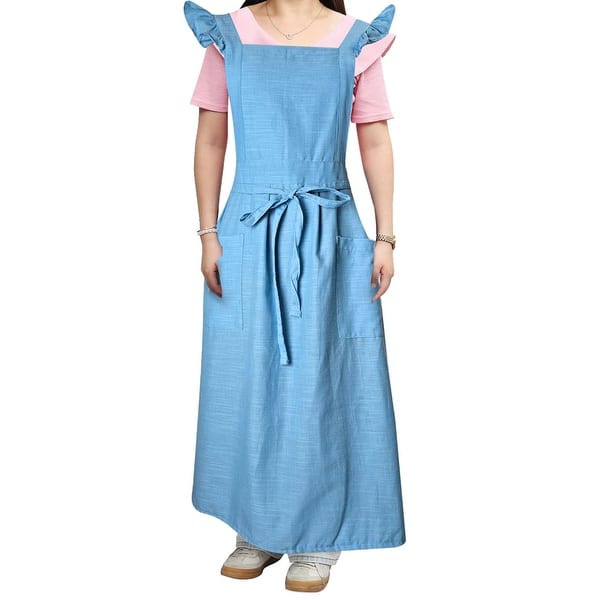 long sleeve a line dress formal Jewel Neckline Long Sleeve A-Line Silhouette Gown Blue main image 0