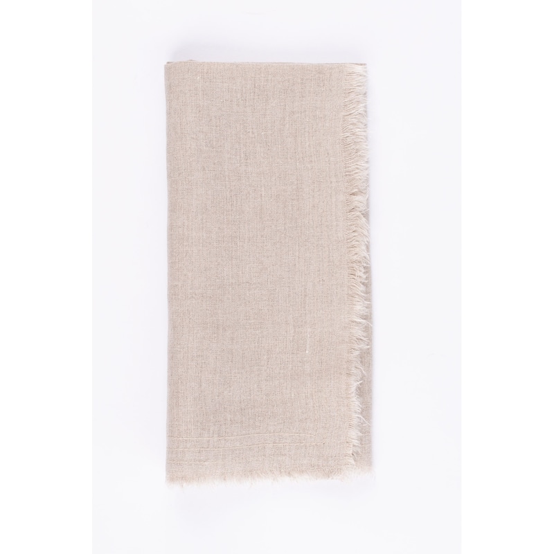 Brighton, Linen Dinner Napkin Set (Set of 4) - Natural