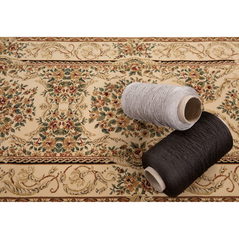 Aubusson Collection Classic Medallion Area Rug
