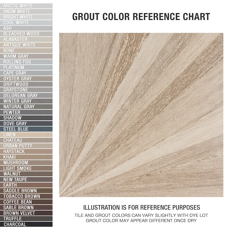 Merola Tile Komi Murlen Crema 7-7/8" x 7-7/8" Porcelain Floor and Wall Tile