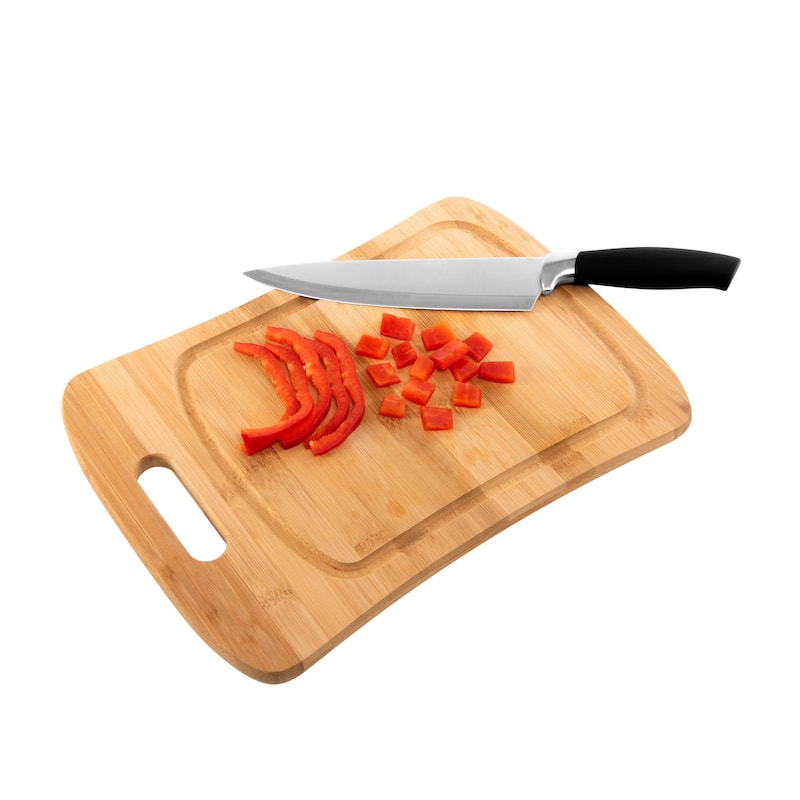 Kitchen Details Curved Bamboo Cutting Board