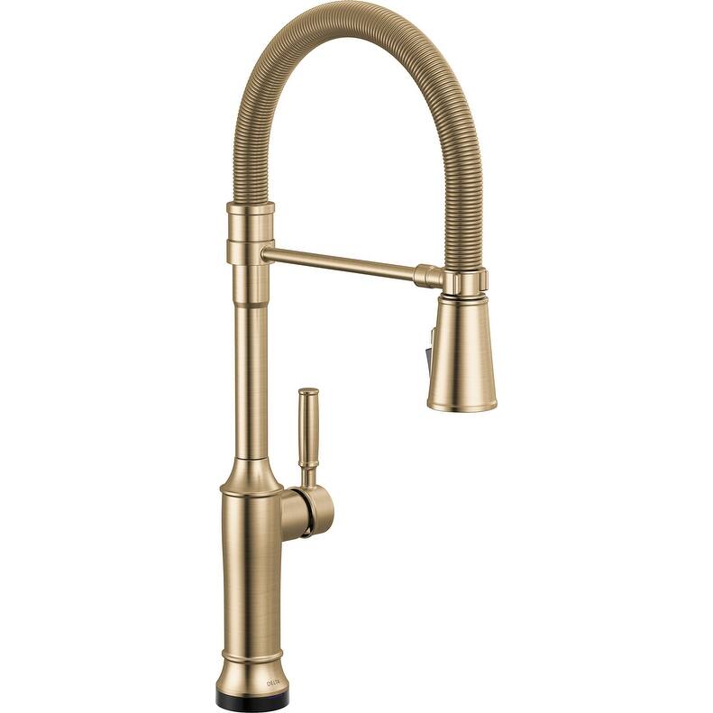 Delta 9684TL-DST Renaldi 1.8 GPM Single Hole Pre-Rinse Kitchen Faucet