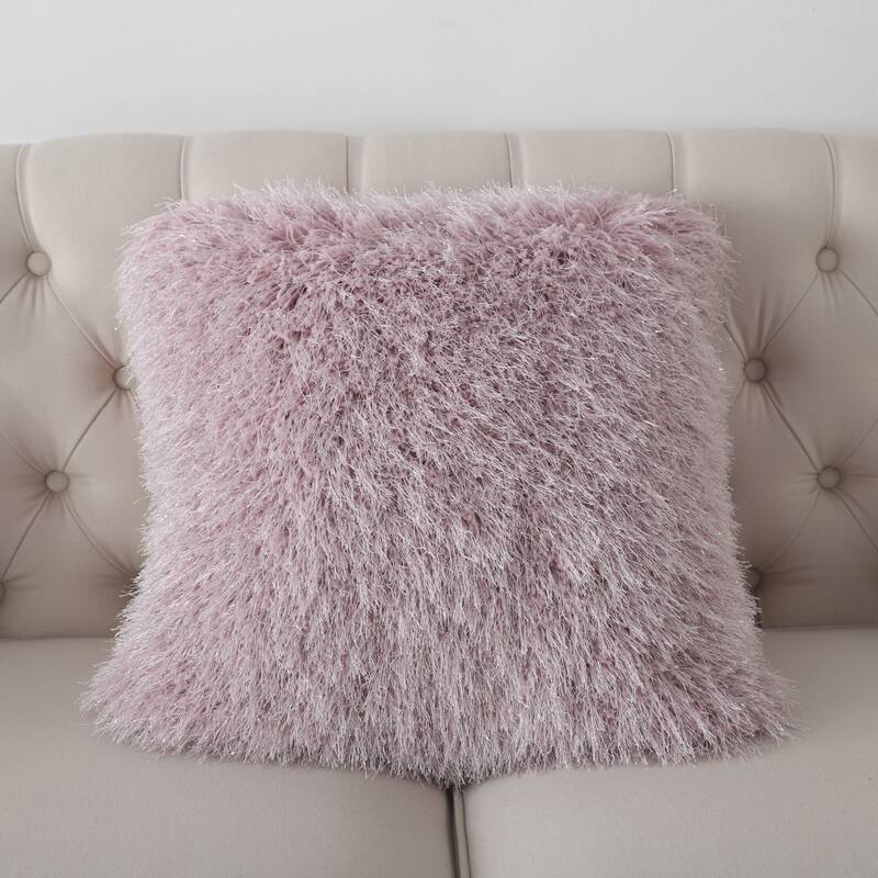 Manhattan Collection Shag Pillow