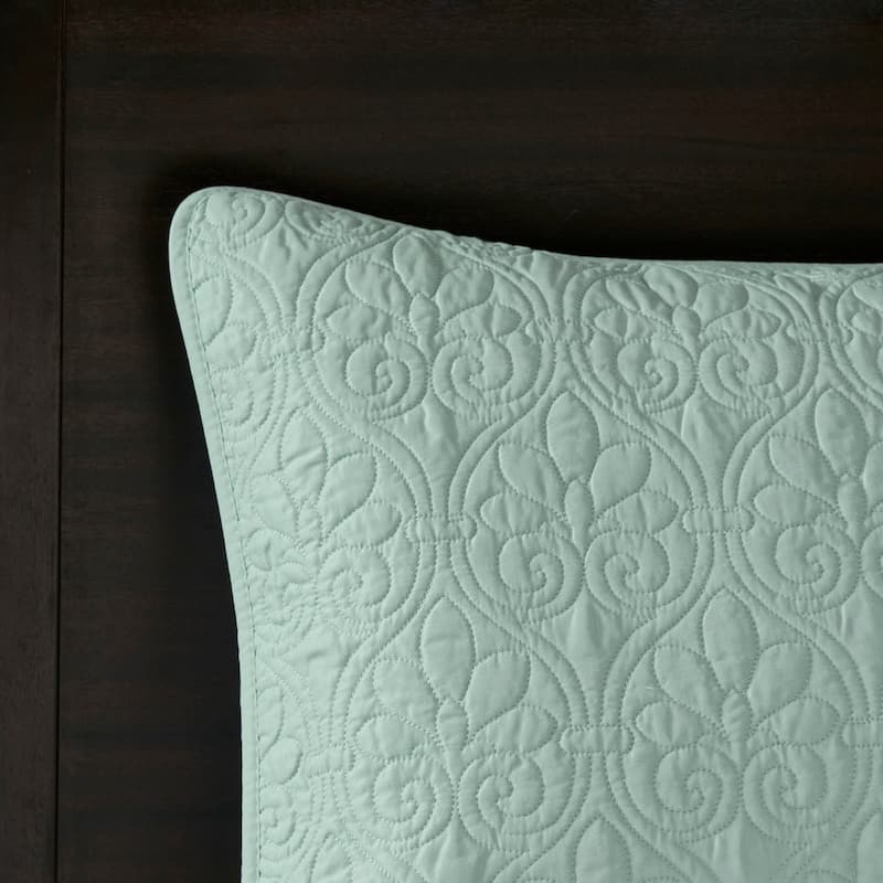 Reversible Bedspread Set Seafoam King