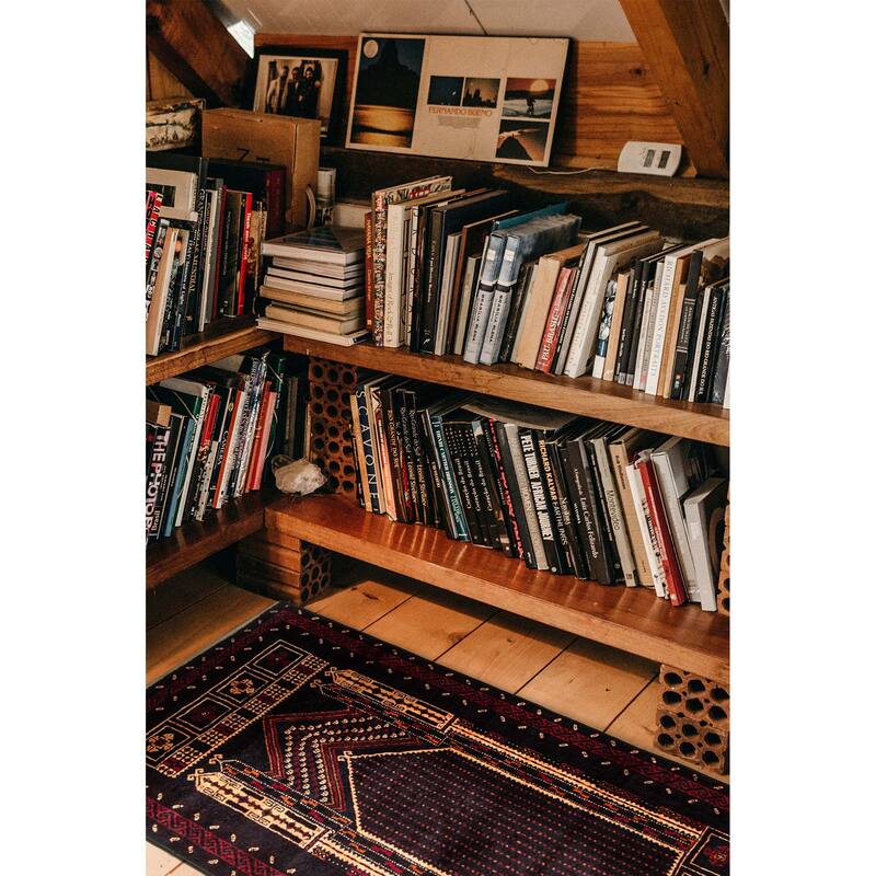 Teimani Navy Rug 3'0" x 5'3" - 3'0 x 5'3