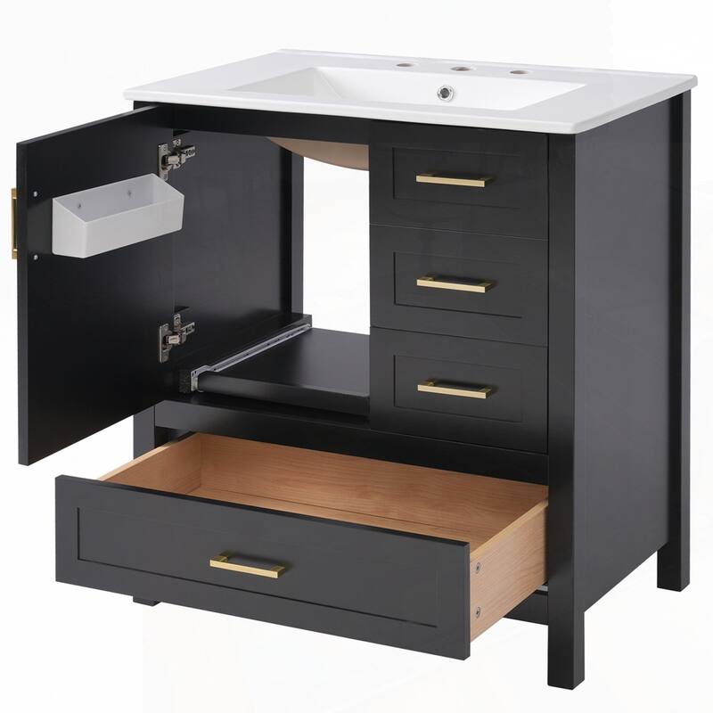 Bathroom Vanity with Sink Combination Set