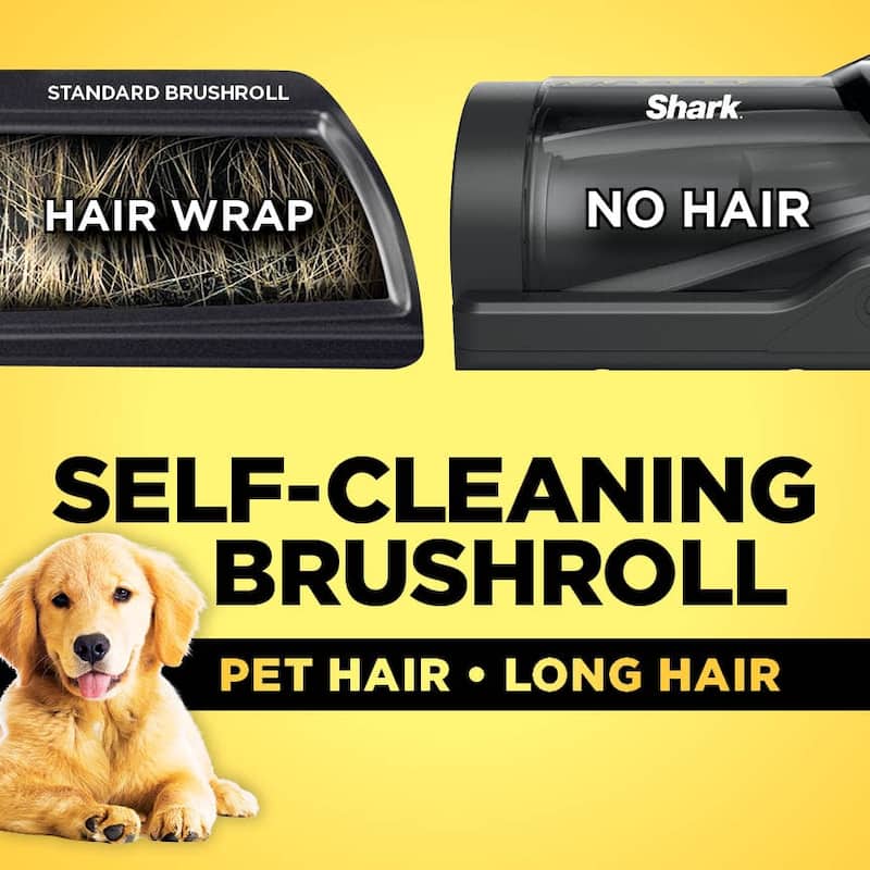 Shark Detect Ultralight Corded Stick Vacuum with Direction Detect and Self-Cleaning Brushroll