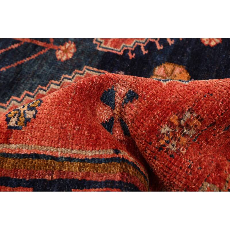 ECARPETGALLERY Hand-knotted Konya Anatolian Dark Copper Wool Rug - 3'11 x 6'5