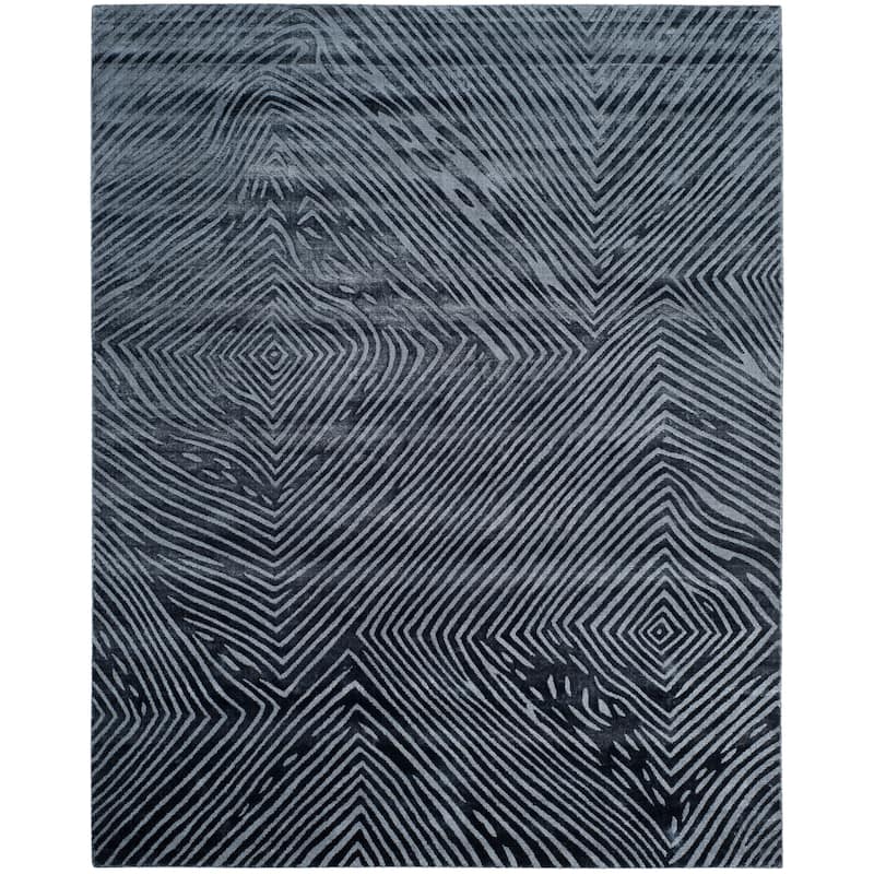 SAFAVIEH Handmade Expression Montse Vintage Boho Abstract Wool Rug
