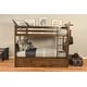 preview thumbnail 11 of 11, Somette Claire Twin Bunk Bed with Trundle and Tray