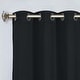 preview thumbnail 96 of 129, Superior Solid Machine Washable Room Darkening Grommet Curtains, Set of 2