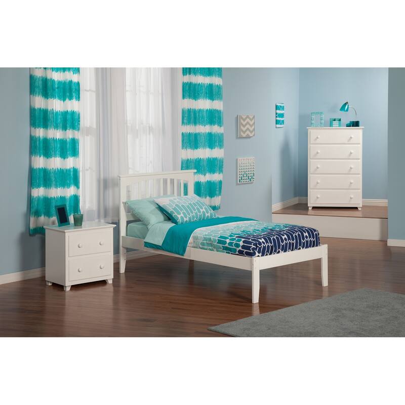 Platform Bed - Stylish Design Slats & Elegant Headboard - Modern Bedroom Furniture