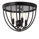 preview thumbnail 5 of 6, Alma 13.75" Metal LED Flush Mount, Oil Rubbed Bronze by JONATHAN Y