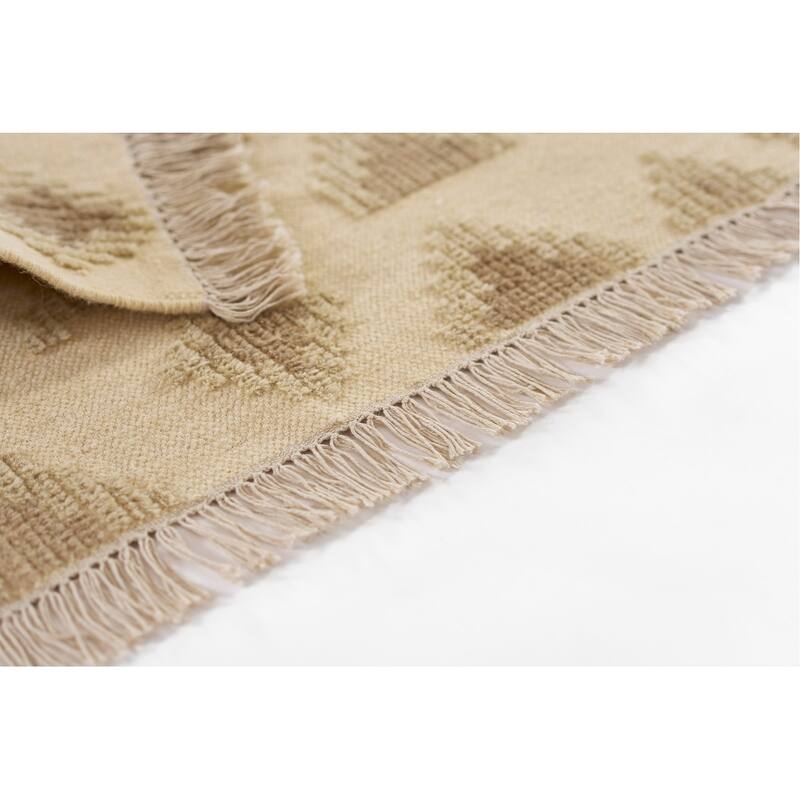 Momeni Bristol Hand Woven Wool and Cotton Area Rug