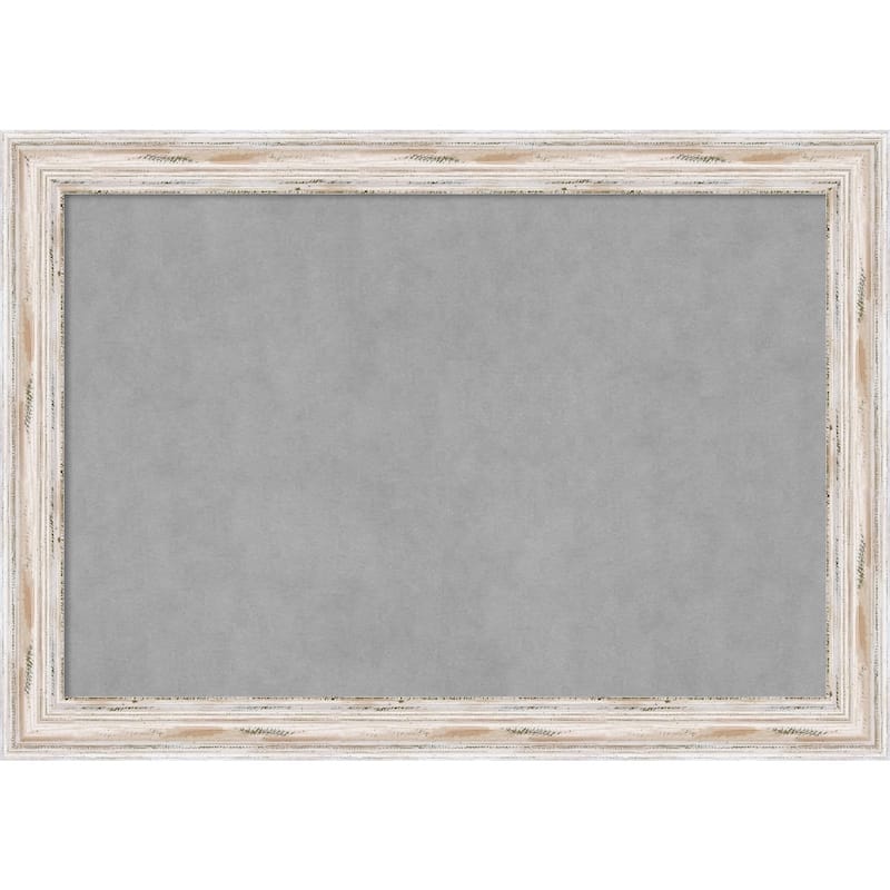 Magnetic Board, Alexandria White Wash - extra large - 41 x 29-inch