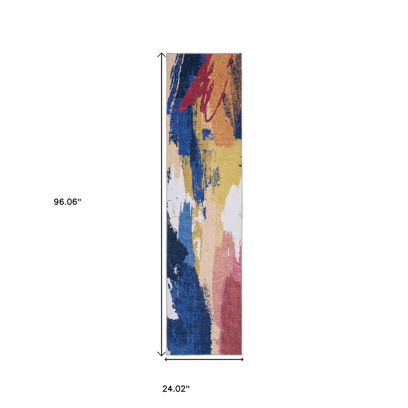 HomeRootsAbstract Modern Runner Area Rug