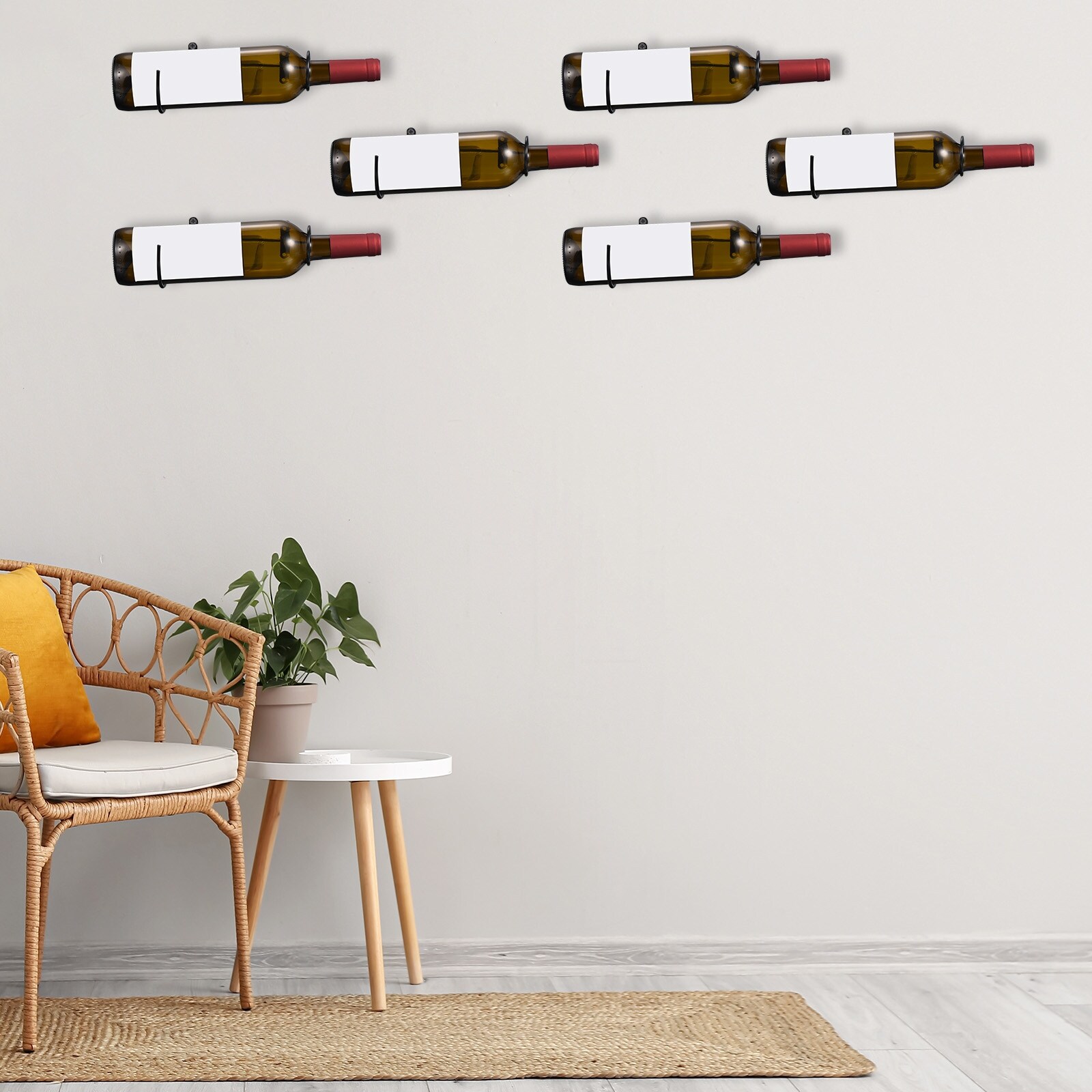 Spiral wine sale rack