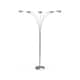 Strick & Bolton Charlie Brushed Steel Arched 5-light Floor Lamp