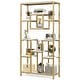 preview thumbnail 8 of 8, Modern 71Inch Tall Bookcase Bookshelf, Geometric Etagere Book Shelves Storage Rack for Home Office