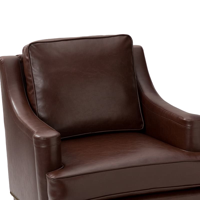 Etienne Comfy Living Room Armchair with Apron Design by HULALA HOME