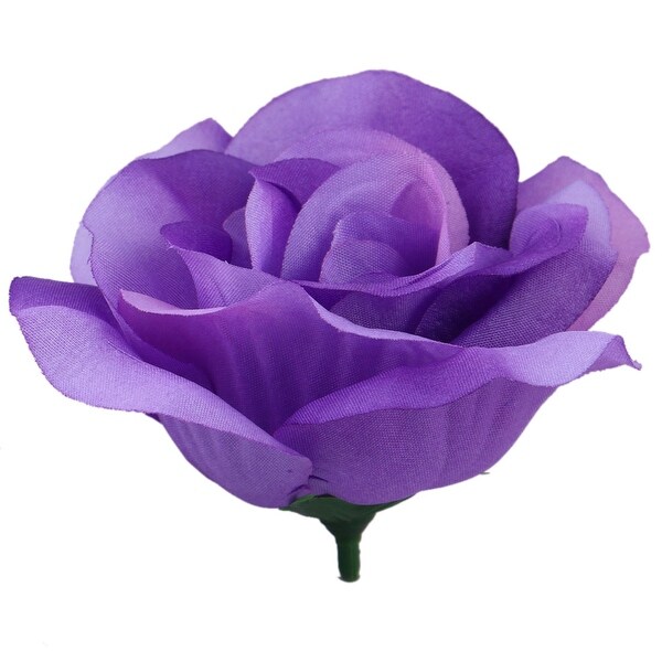 Office Bedroom Table Desk Handcraft Artificial Flower Rose Heads Decoration # 5