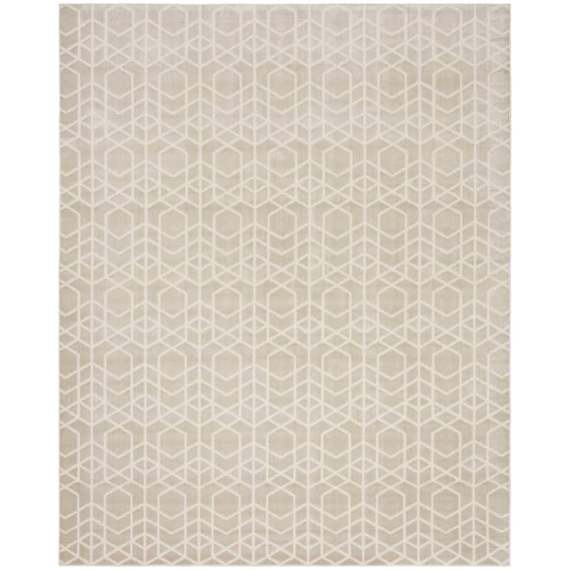 Nourison Washable Charm Indoor only Geometric Area Rug