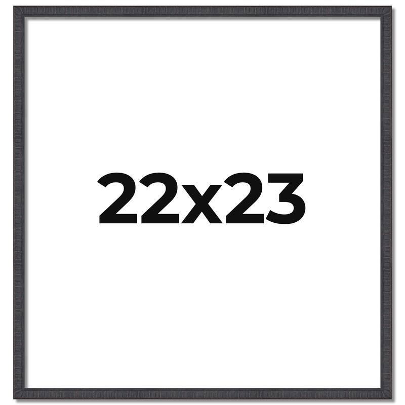22x23 Frame Brown Solid Wood Picture Frame - Complete Modern Photo